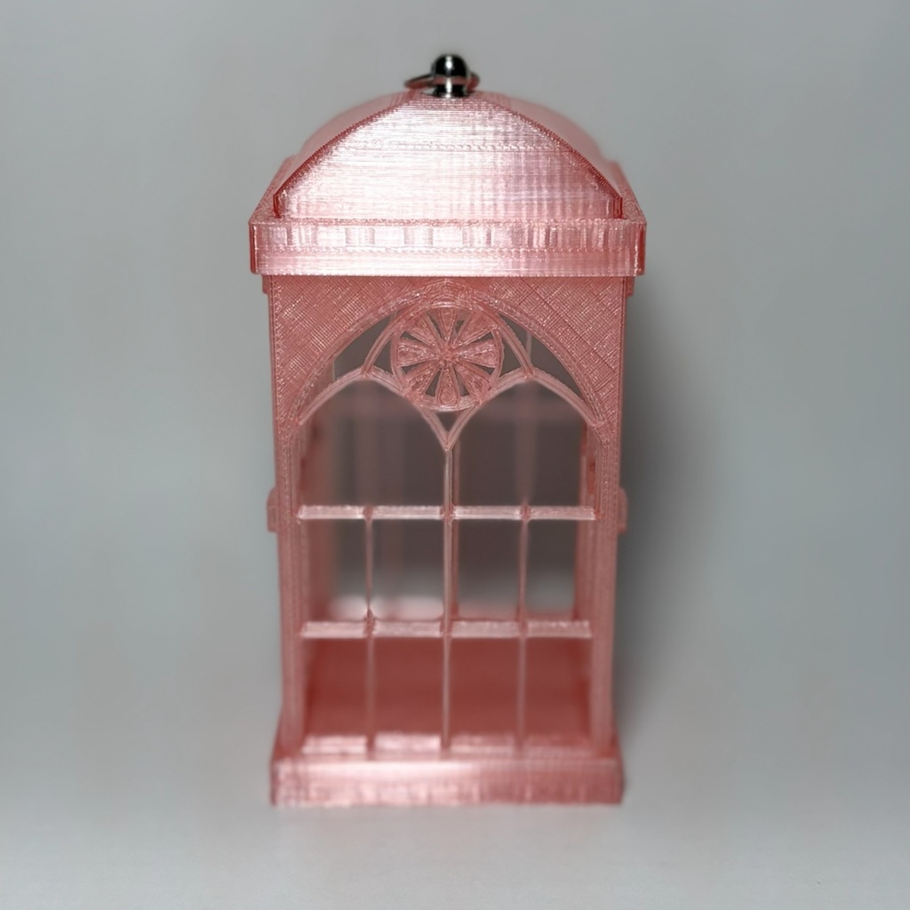 ゴシック ディスプレーケース Clear Pink
