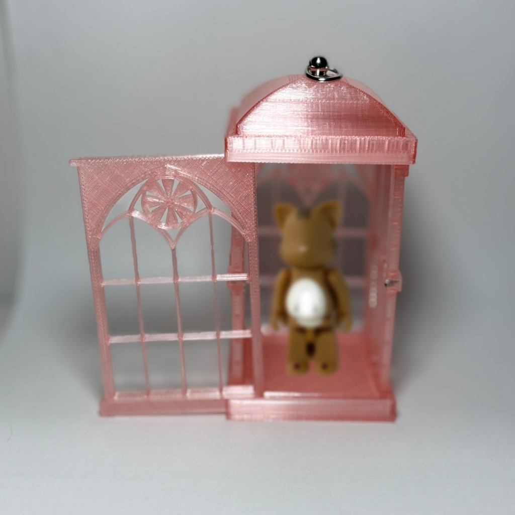 ゴシック ディスプレーケース Clear Pink