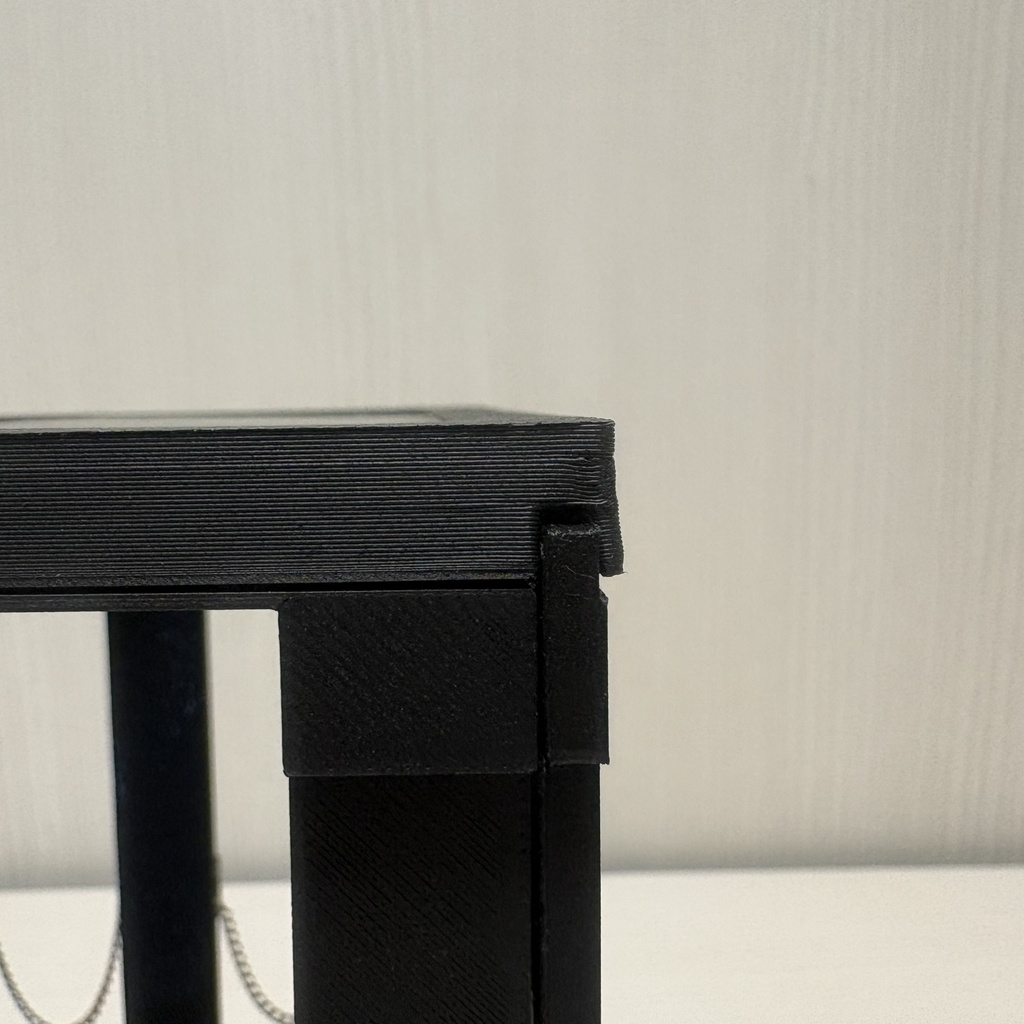 ゴシックディスプレーケース Black