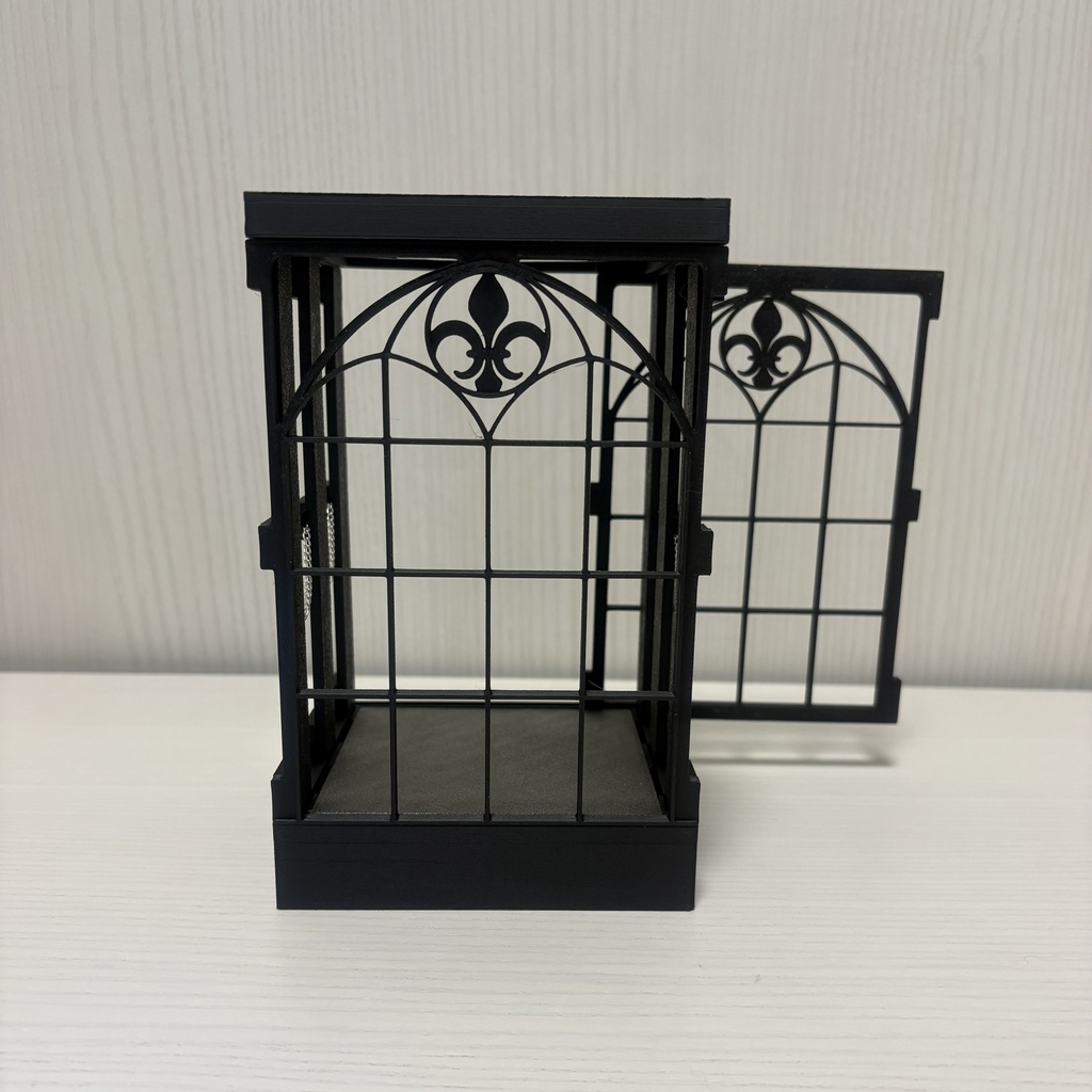 ゴシックディスプレーケース Black