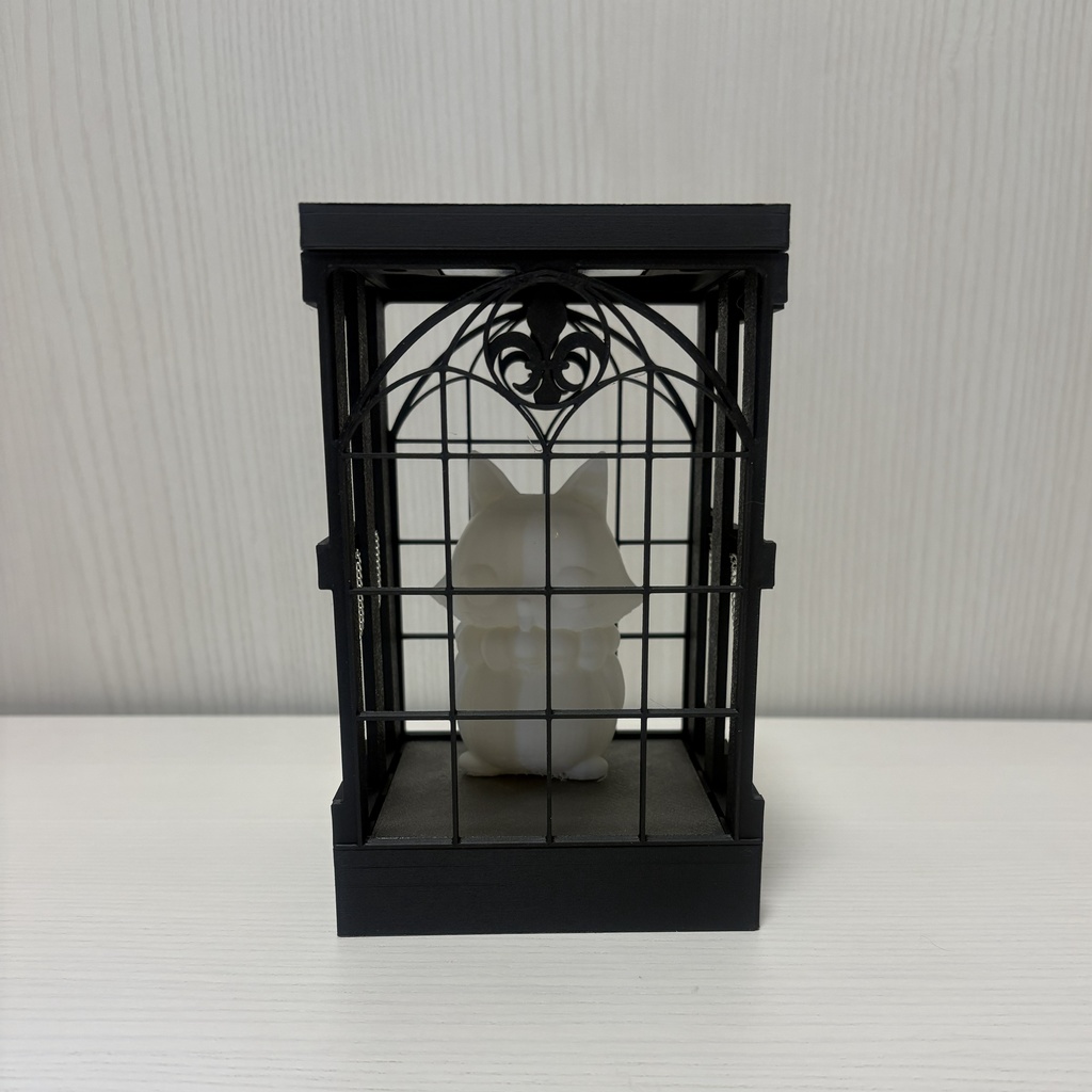 ゴシックディスプレーケース Black