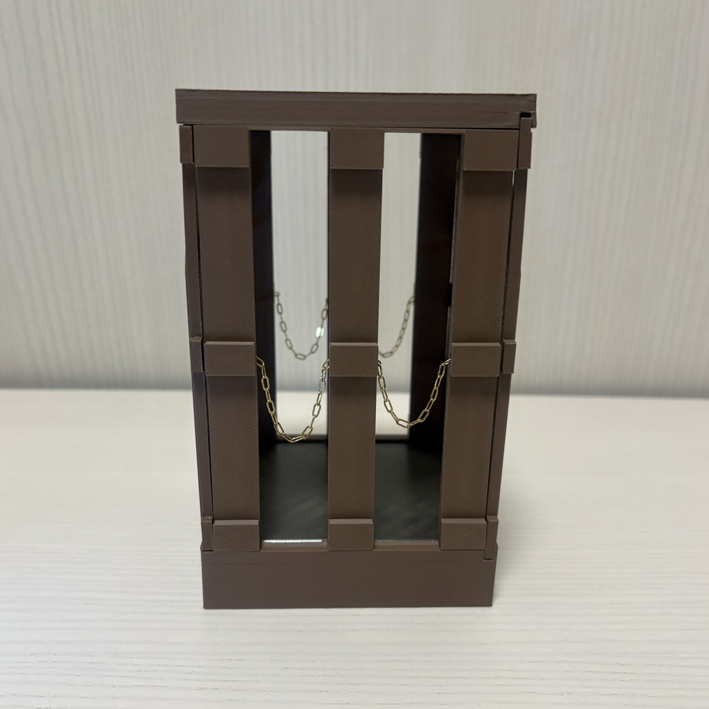 ゴシックディスプレーケース ブラウン