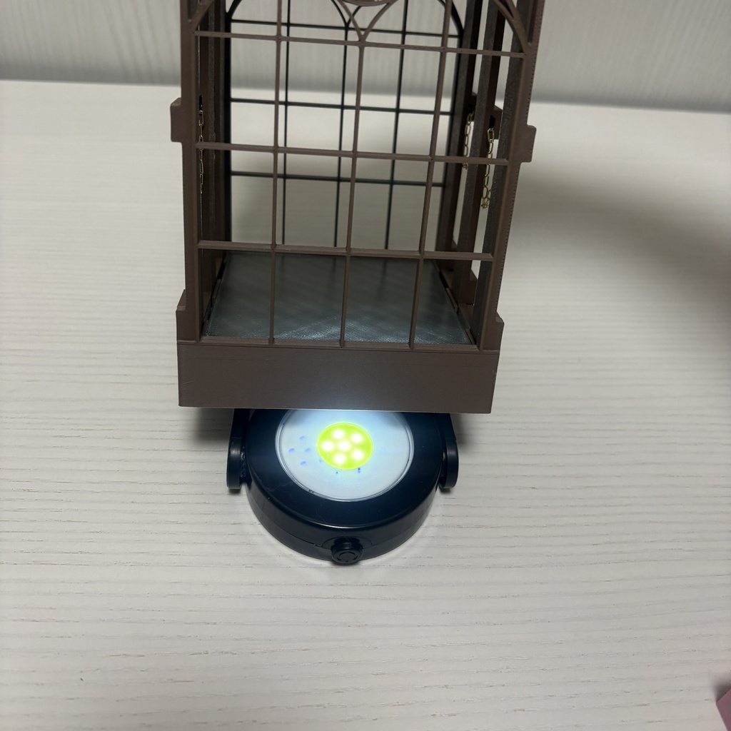 ゴシックディスプレーケース ブラウン