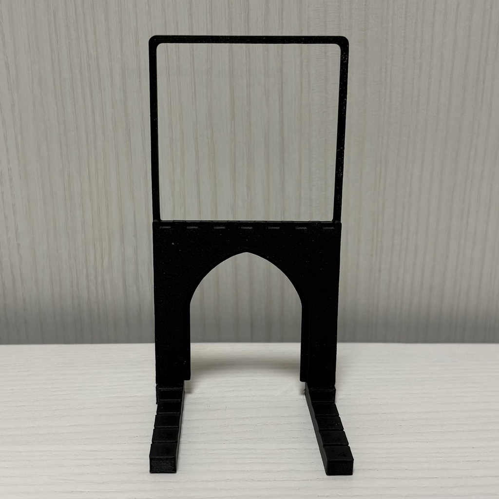 カプセルトイサイズフィギュア用カードスタンド(3個1セット)