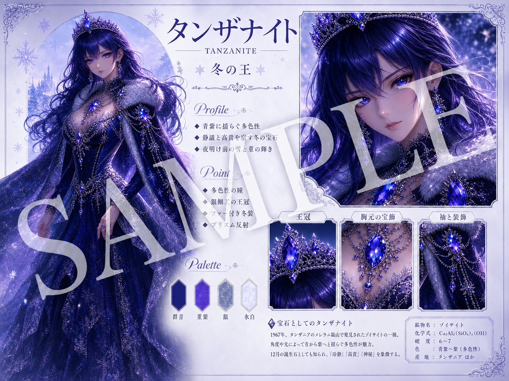 PRISM COUTURE Birthstone Collection 9月〜12月