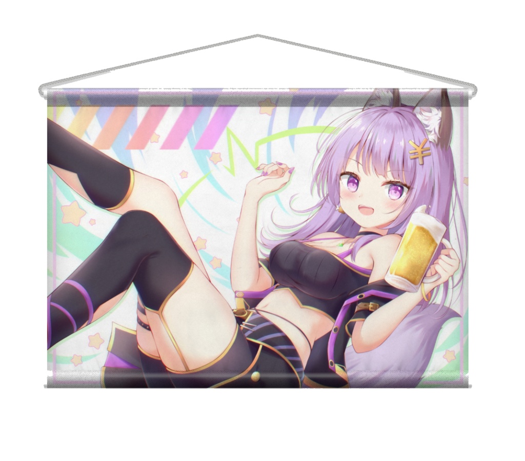 【生誕記念グッズ】にゃまふ。タペストリー