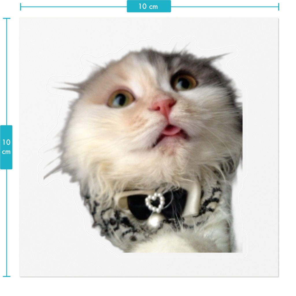 福沢ペロステッカー