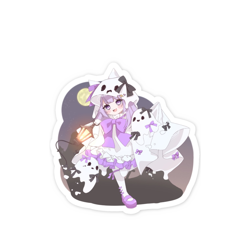 ペタッといたずらにゃまステッカー