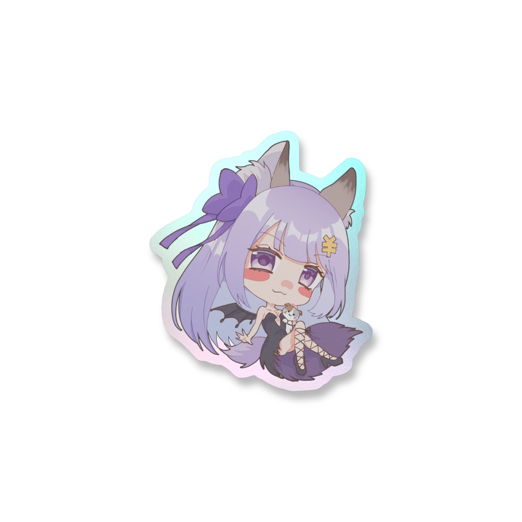 悪魔にゃまステッカー