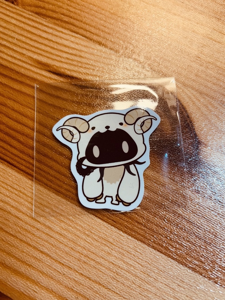 ステッカー　たこひつじ