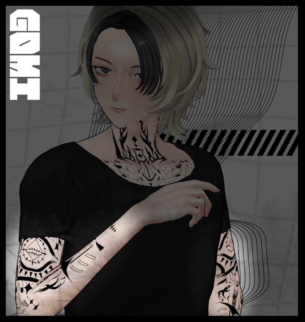 SALE!:【9アバター対応】MIX【TATTOO】