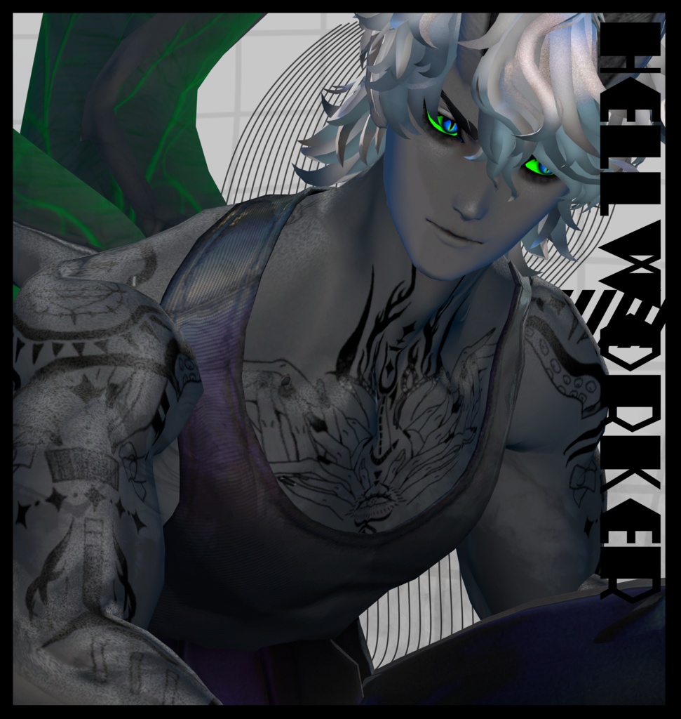 SALE!:【10アバター対応】MIX【TATTOO】