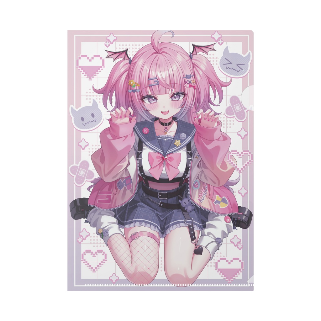 こんぶちゃんクリアファイル