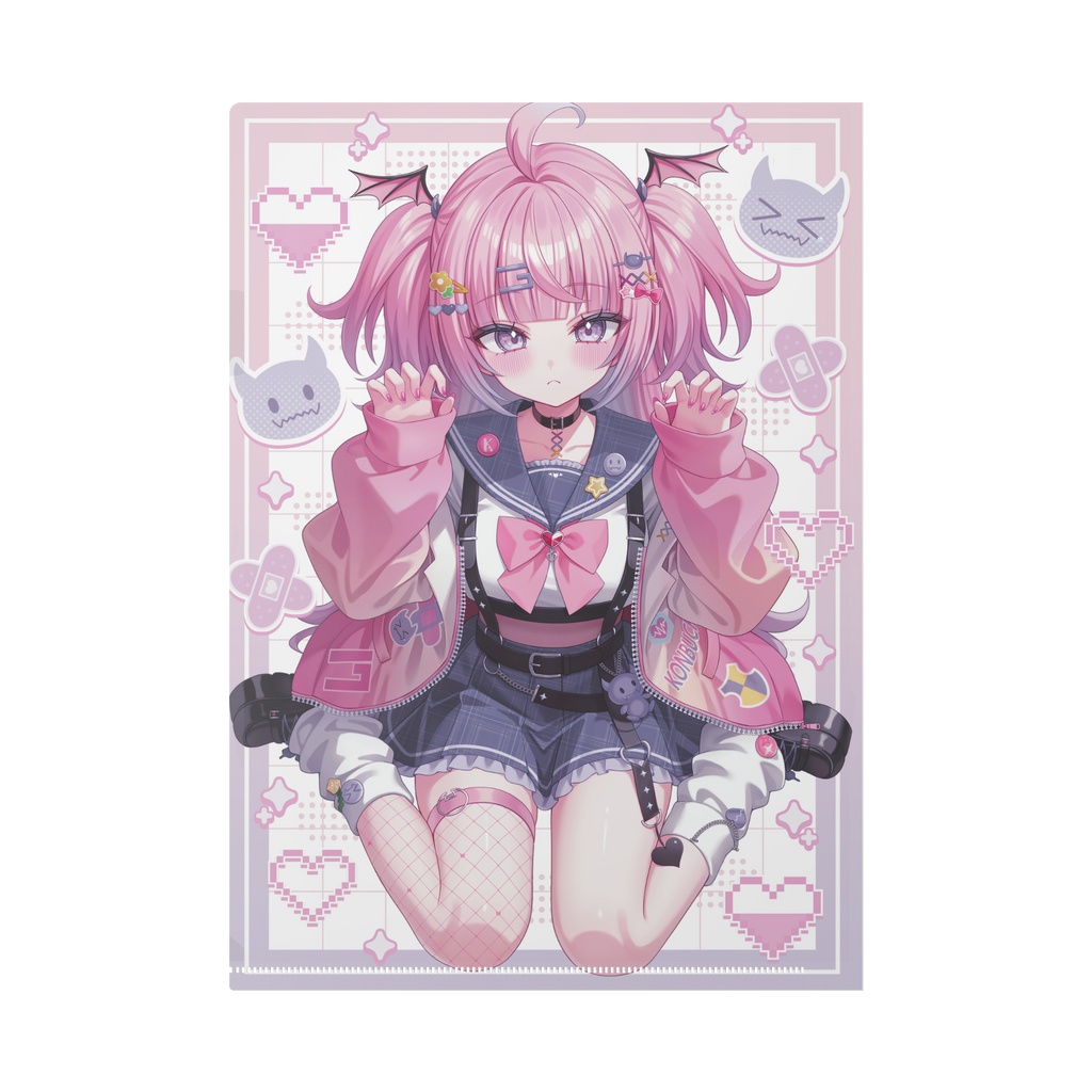 こんぶちゃんクリアファイル