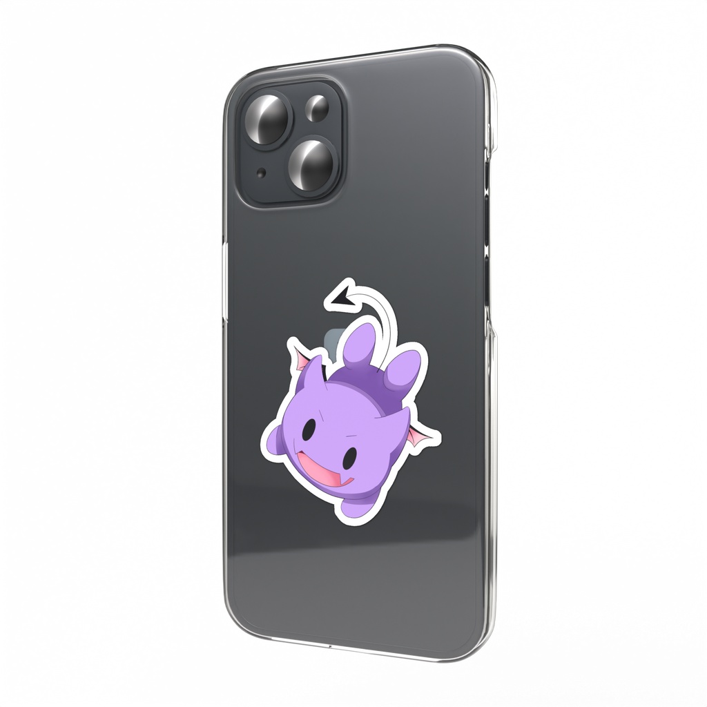 あくまちゃんスマホステッカーB