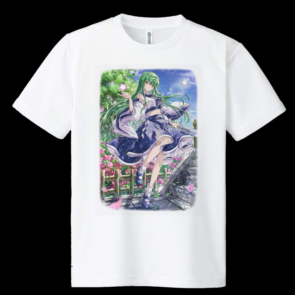 ドライメッシュTシャツ 東風谷早苗 20250601