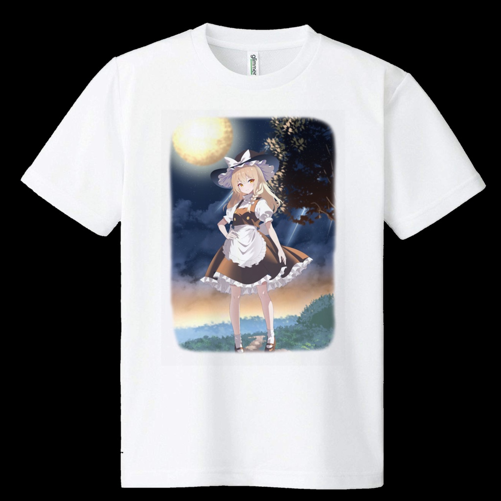 ドライメッシュTシャツ　霧雨魔理沙20250601