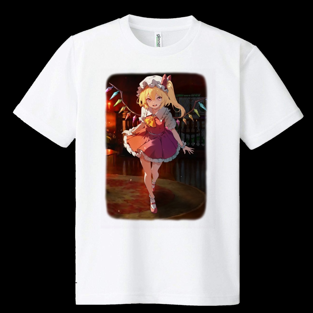 ドライメッシュTシャツ　フランドール・スカーレット20250601B
