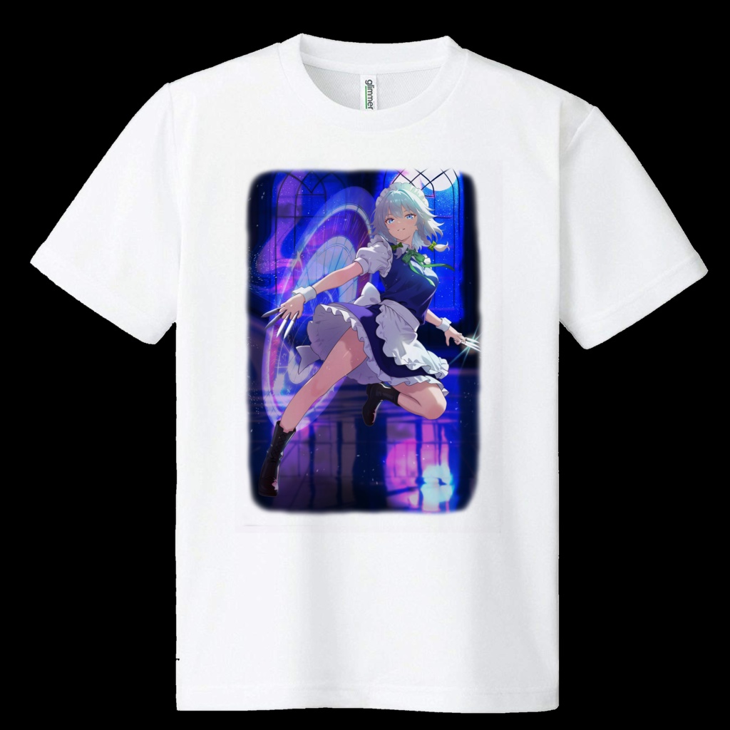ドライメッシュTシャツ 十六夜咲夜 20250601