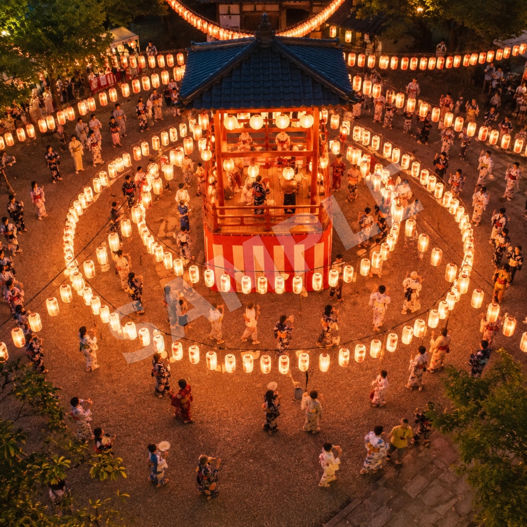 【商用利用OK】日本の夏祭り・花火・浴衣・景色|AI生成PNG画像素材20枚セット