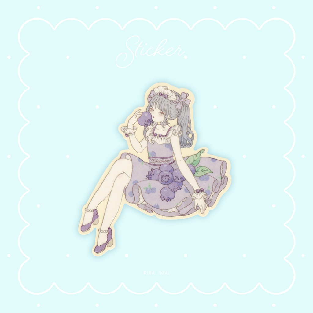 ステッカー［Blueberry］
