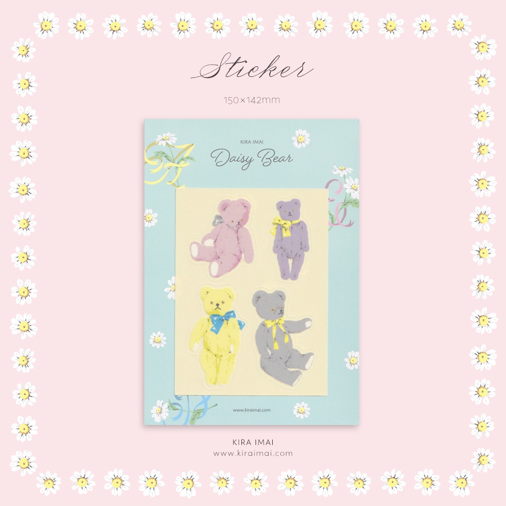 ステッカー［Daisy Bear］