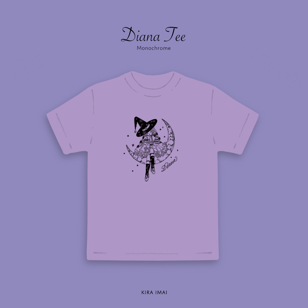Diana Tee［Monochrome］Purple