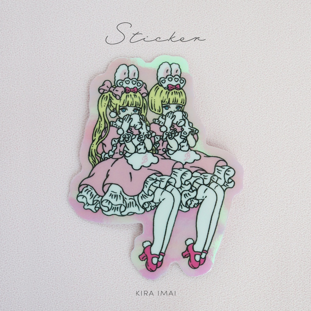 ステッカー［Bunny PARLOR TeaTime Mini］