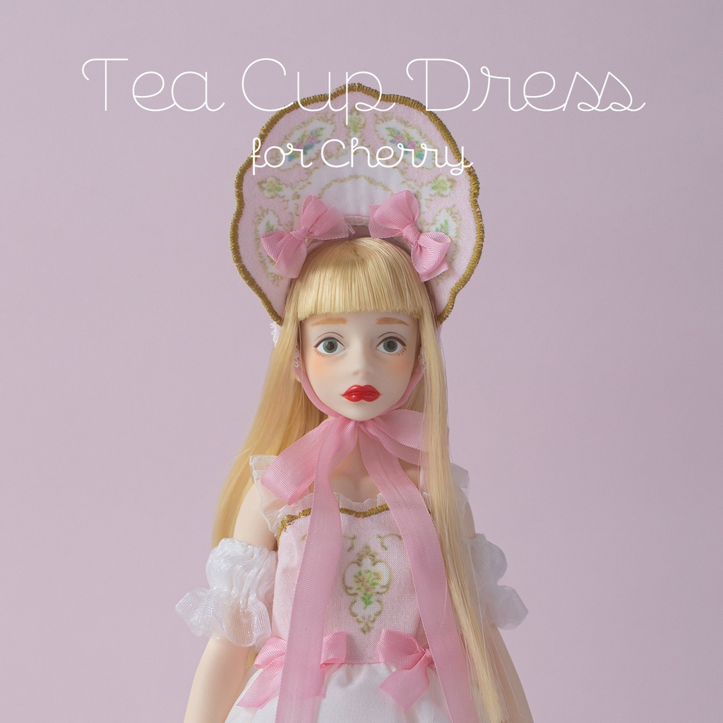 Tea Cup Dress set  for Cherry