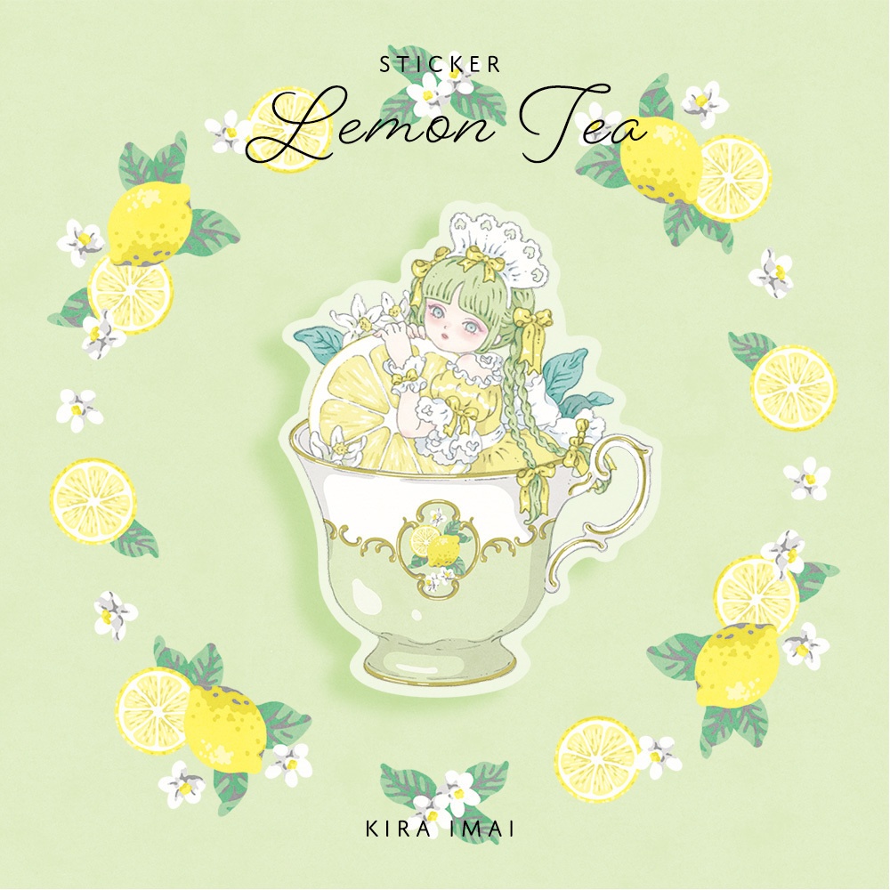 ステッカー［Lemon Tea］