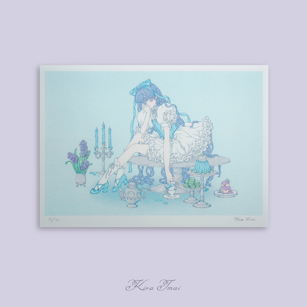 A4リソグラフ［Blue］