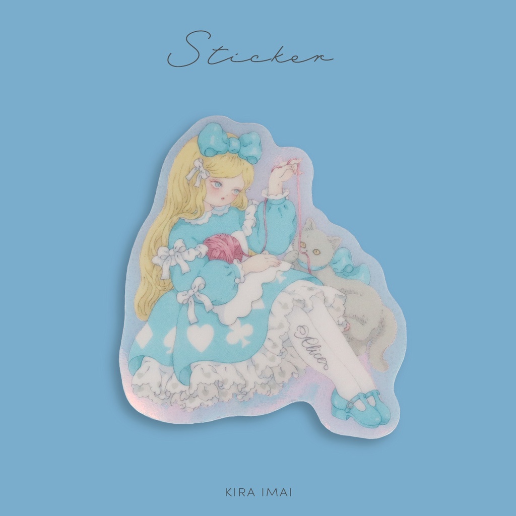 ステッカー［My Dear Kitty“Alice”］