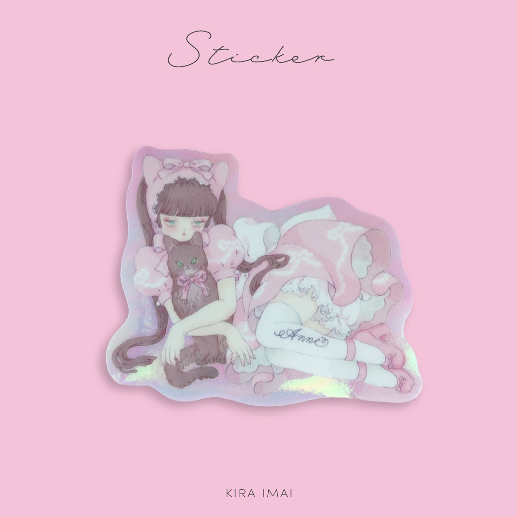 ステッカー［My Dear Kitty“Anne”］