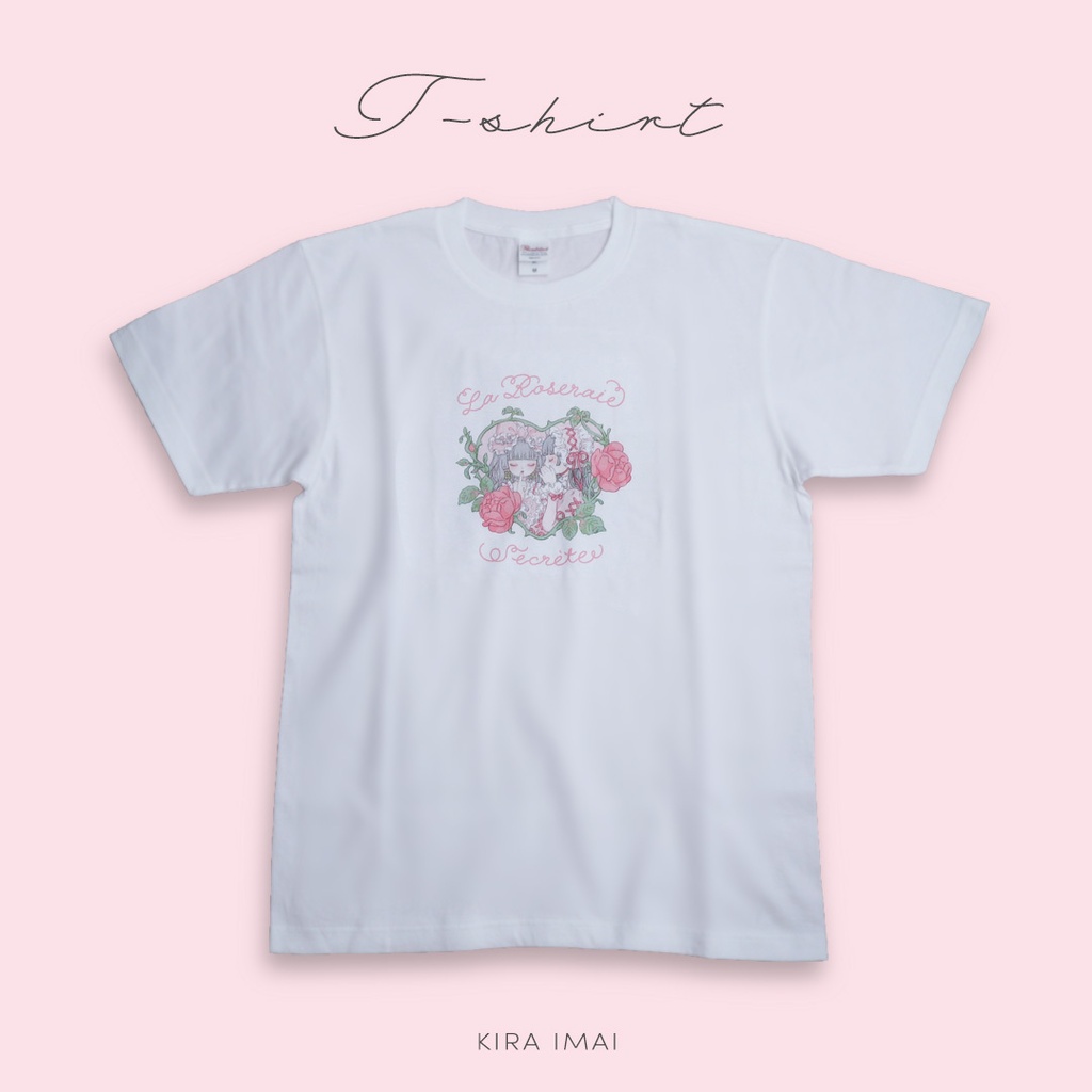 Tシャツ［La Roseraie secrète］