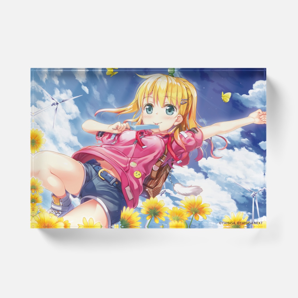 【再販】アクリルブロック(ケロット4キャンペーンイラスト)