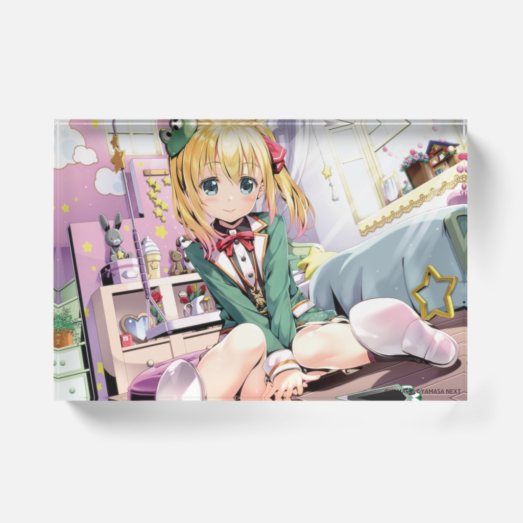 アクリルブロック(卒業イラスト)