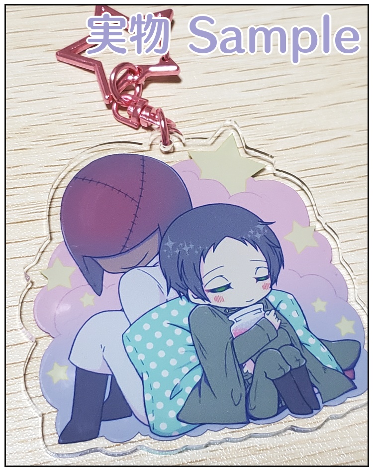 先生&抹本アクキー