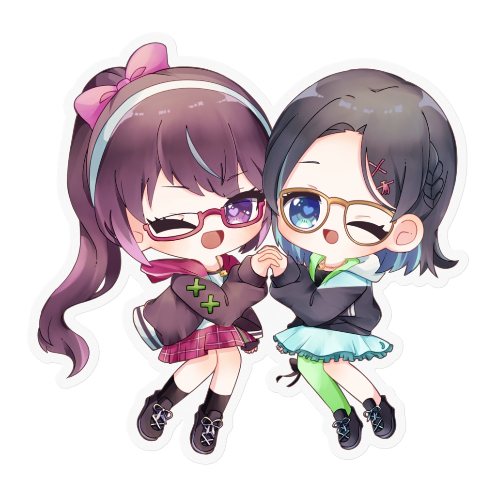 【ちぃりあ2022グッズ】ステッカー3種