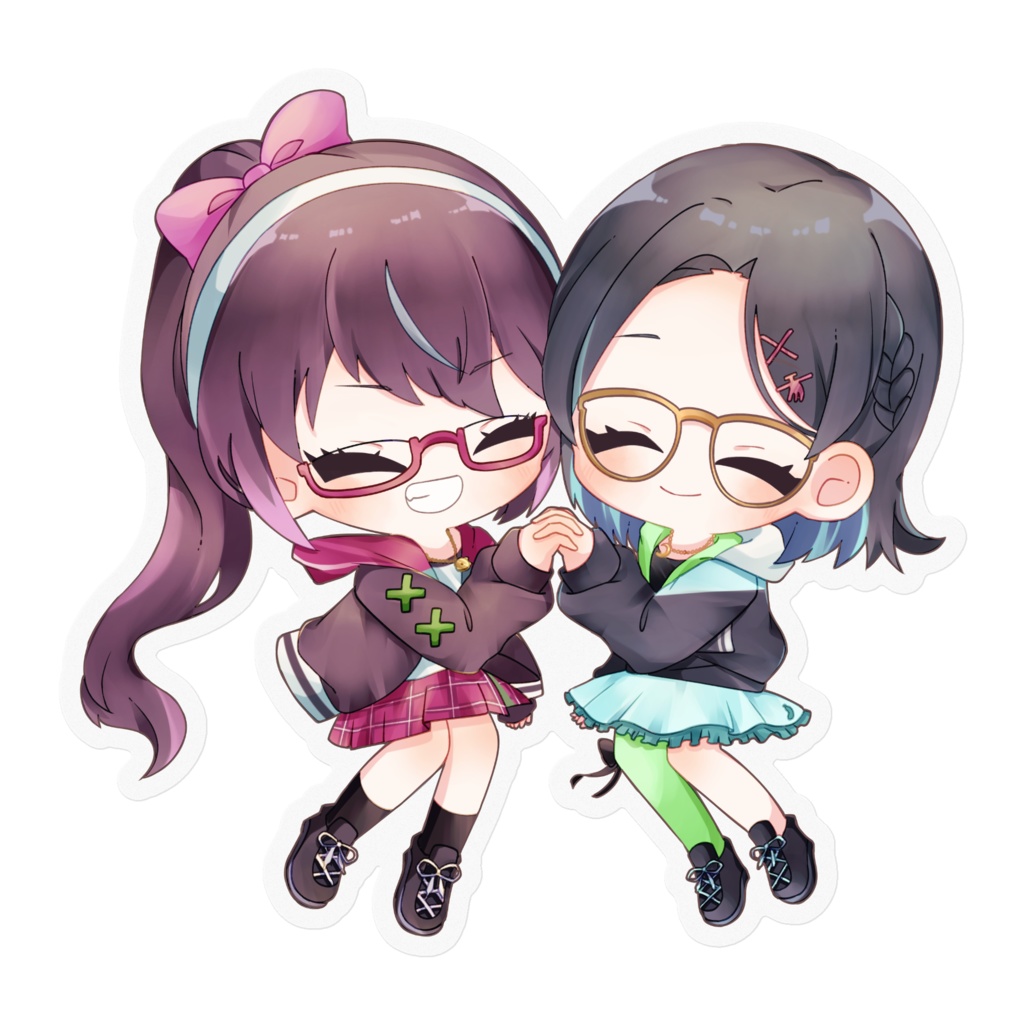 【ちぃりあ2022グッズ】ステッカー3種