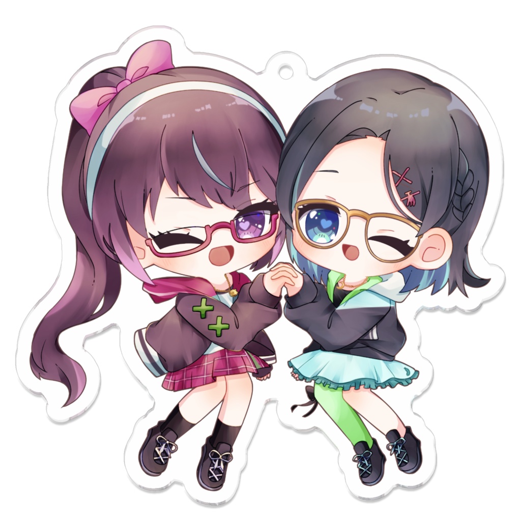 【ちぃりあ2022グッズ】アクリルキーホルダー3種