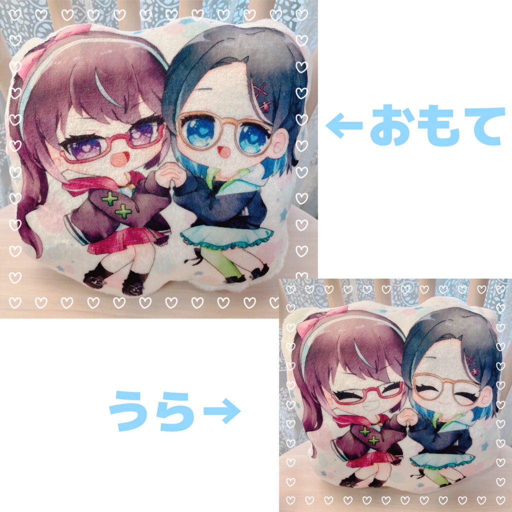 【ちぃりあ2022グッズ】ふかふかクッション