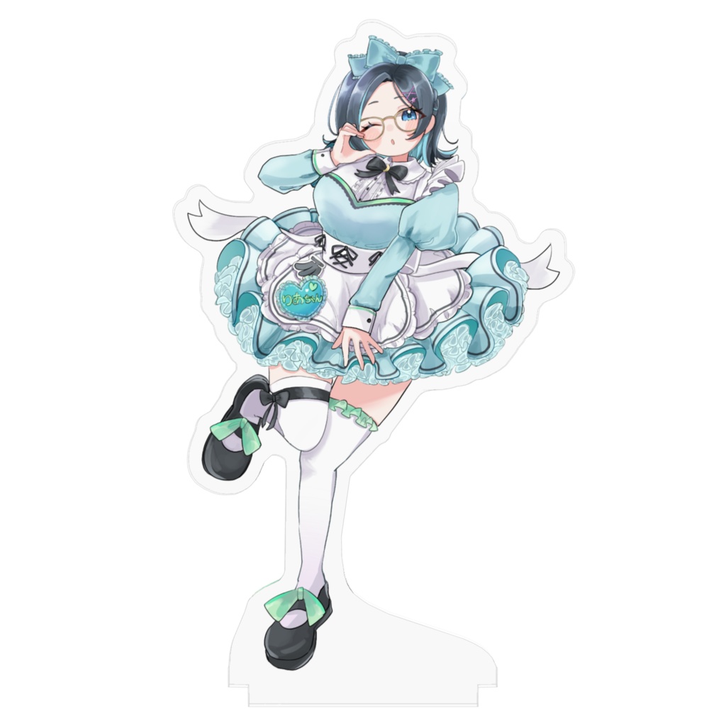 【りあちゃんVtuberデビュー3周年記念グッズ】メイド服☆アクリルスタンド 2種