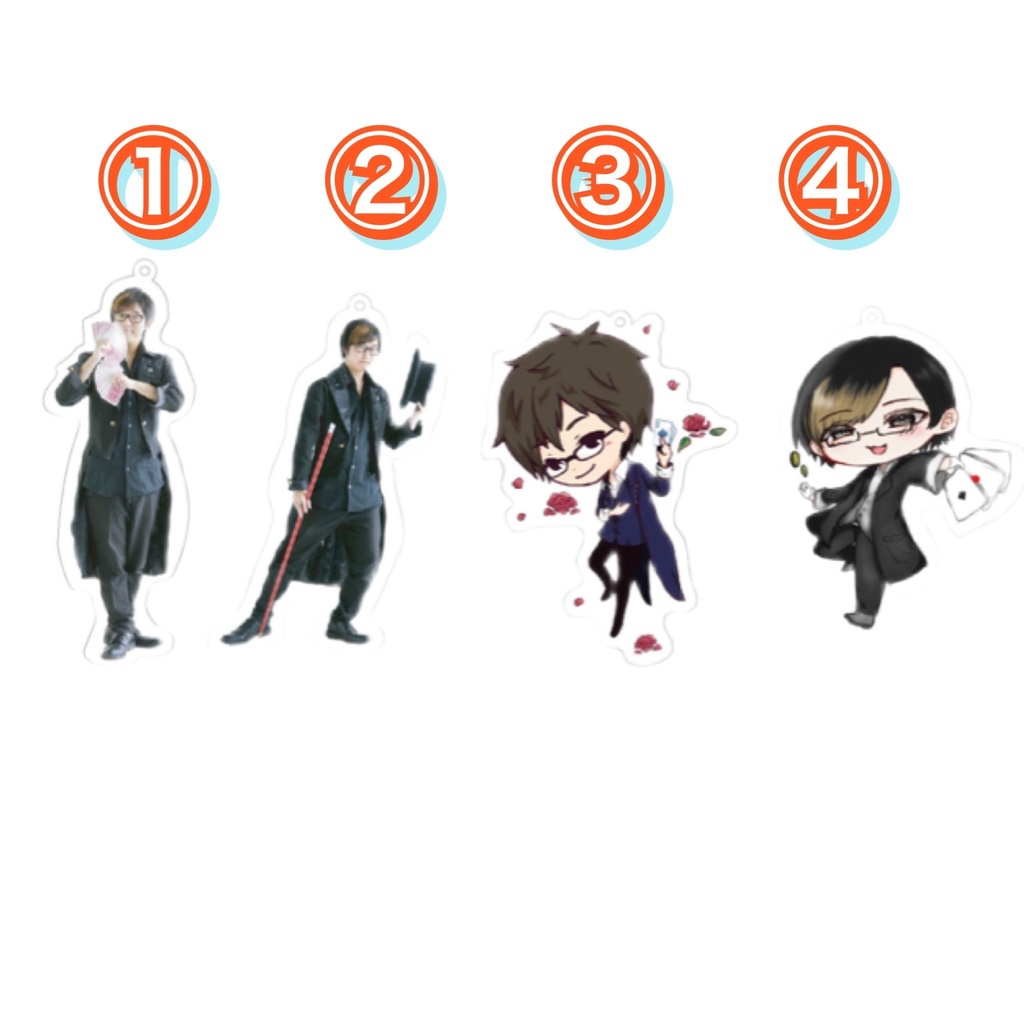 マジシャン輝(Teru) 公式 アクリルキーホルダー 数量限定