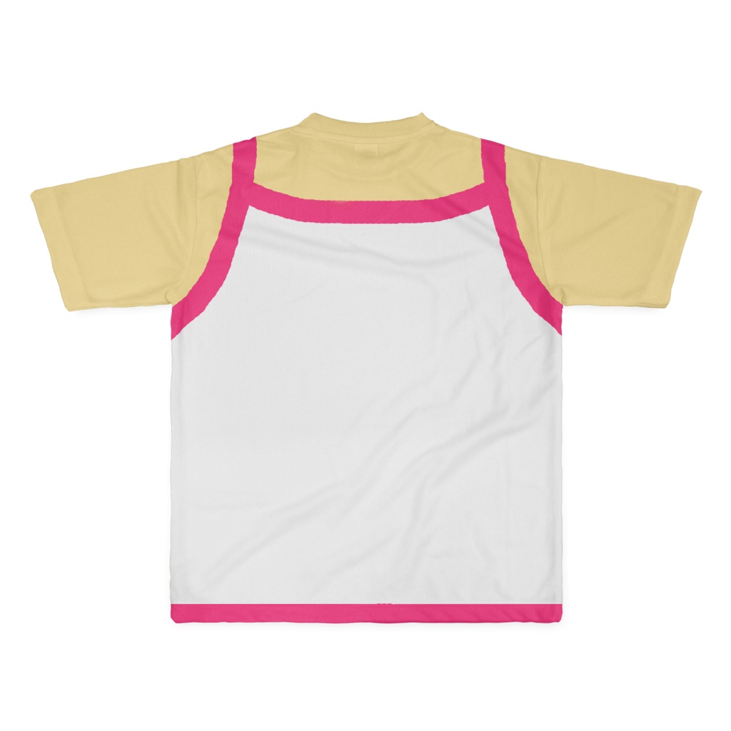 女児用キャミソールを着ている変態さん風Tシャツ