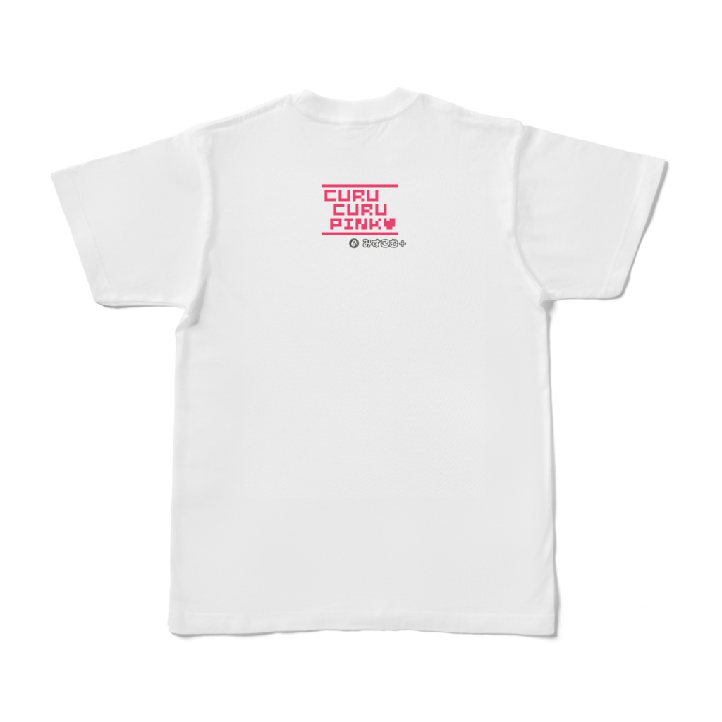 くるピンドット Tシャツ(カラーイラスト)白