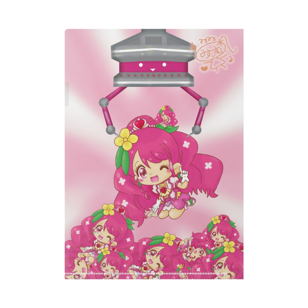 キュアグレースのクリアファイル