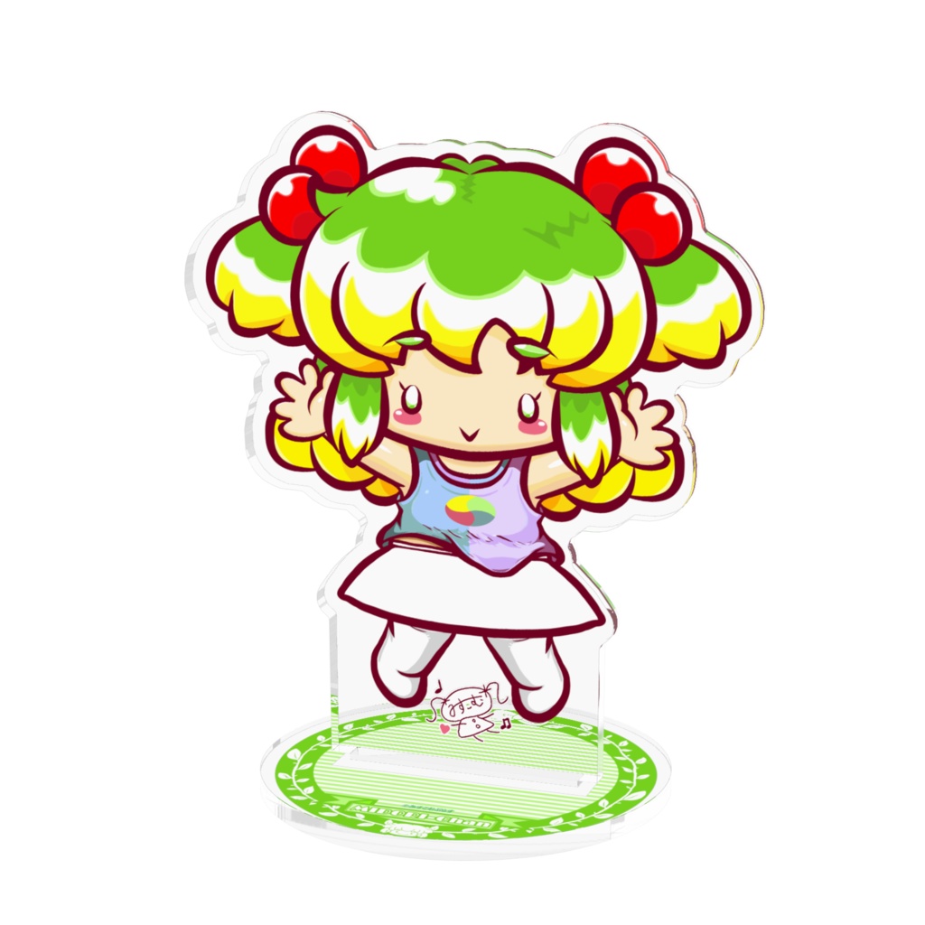 ｎｅｏシリーズ　みどりちゃん(私服)　アクリルフィギュア　１００×１００ｍｍ