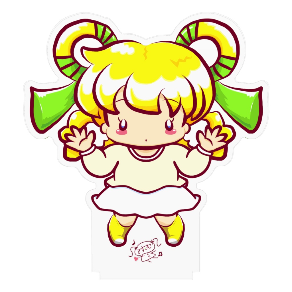 neoシリーズ ブランシェ(私服) アクリルフィギュア 100×100mm