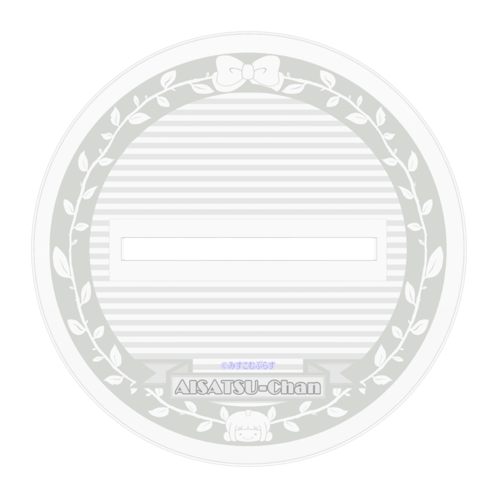 neoシリーズ あいさつちゃん(私服) アクリルフィギュア 100×100mm