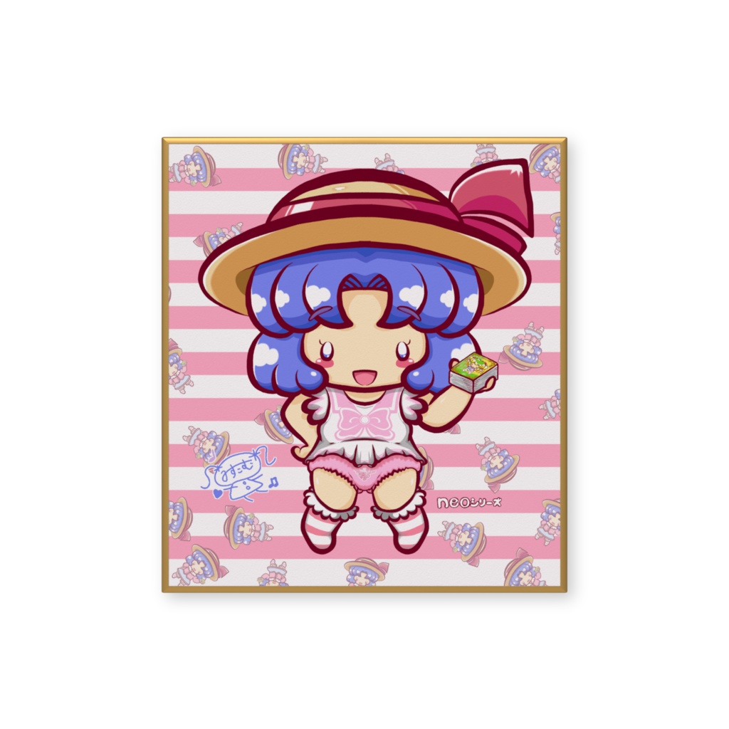 neoシリーズ あかり ミニ色紙